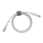 Tyyppi C - Magneettinen T Macbookille Tyyppi C Uros - Magsafe 2 45 W PD Pikalataus PVC-latauskaapeliensimmäisen sukupolven