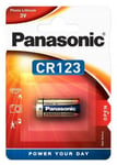 CR123A lithium battery 3V Panasonic