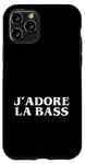 Coque pour iPhone 11 Pro J'adore la basse