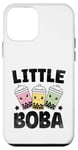 Coque pour iPhone 12 mini Thé à bulles Little Boba Milk Tea Boba Pearl Lover