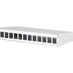 METZ CONNECT Boîtier AP Keystone 12 Ports Blanc Pur RAL9010