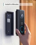 eufy Security Wireless Add-on S220 Video Doorbell with 2K Resolution 2-Way Audio