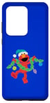 Coque pour Galaxy S20 Ultra Sesame Street Elmo Guirlande de Noël