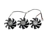 Ventilateur de refroidissement,75mm,7 broches,FD8015U12D,GTX1660,jas5700,jas5700XT,pour ASUS GTX 1660Ti 1660super RX 5700 XT TUF - Type 3PCS