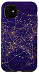 iPhone 11 Star Constellation Map for Astronomy Lovers and Stargazers Case