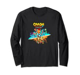 Crash Bandicoot 4: It's About Time Split Island Game Poster Long Sleeve T-Shirt