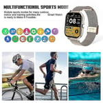 Yougang Laadukas Smart Watch Miesten Naisten Älykello Android-puhelimiin Iphone Heart Rate Fitness Tracker