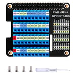 GeeekPi GPIO Screw Terminal Hat,Raspberry Pi GPIO Extension Board Pour Raspberry Pi 4B/3B+/3B/2B/B+/Zero(Zero W)