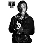 The Walking Dead Rick 60 x 80cm Canvas Print, Cotton Blend, Multi-Colour, 60 x 80 x 3.2 cm