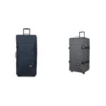 EASTPAK TRANVERZ L Suitcase, 79 x 40 x 33 cm, 121 L - Triple Denim (Blue) & TRANVERZ L Suitcase, 79 x 40 x 33 cm, 121 L - Black Denim (Grey)