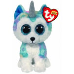 TY Ty Beanie Boos Helena Husky Med Horn Reg