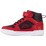 Kappa Lineup K Unisex Kids Chaussure de Course sur Route, 2011 Red Black, 25 EU