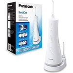 Panasonic EW1511W503 | Jet dentaire Ultrasonique, 5 Réglages, 1 Canule Sans Fil, Réservoir 200 ml, 10 min Autonomie