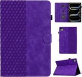 Coque Pour Ipad Pro 13 Pouces 2024 M4 Housse De Protection En Cuir Pu Tablette Étui Case Flip Portefeuille Cover Pour Ipad Pro 13 Pouce 2024 (7ème Génération) Tablet, Violet