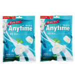 Lotte Anytime Sugar-free Hub Xylitol Milk Mint Candy 74g x 2