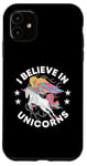 iPhone 11 Unicorn rainbow - I believe in unicorns Case