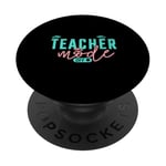 Mode Enseignant Off Happy Last Day Of School Summer Break Drôle PopSockets PopGrip Adhésif