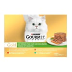 12 Boîtes pour chat 85g GOLD Les Terrines avec des Légumes -  GOURMET