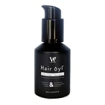 Hair Growth Oil 100% Natural Hair Oil with Camellia Oil, Black Castor Oil Effective Thickening Gloss Mask & Hair Loss Treatment. Duel Use for Hair and Body Hydration.