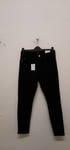 River Island Black mid rise skinny jeans size UK14S {R161} {R147}{R114}