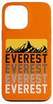 Coque pour iPhone 13 Pro Max High Peak Everest Mountain Expedition Cool Hiking Outfit