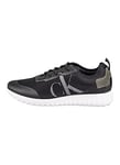 Calvin Klein Jeans Men Running Trainers, Black (Black), 6.5 UK