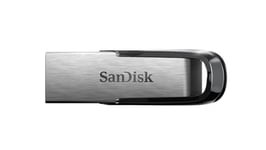 SanDisk Ultra Flair 512GB USB 3.0 Flash Drive, USB Stick, memory stick with transfer speeds up to 150MB/s Read, Durable, Sleek Metal Casing, Silver/Black