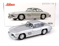 SCHUCO 1/18 (00452) ---  MERCEDES-BENZ 300 SL 1954 . INTÉRIEUR BLEU ---  NEUF.