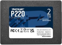 Patriot P220 Ssd 2To Sata Iii Disque Solide Interne 2.5