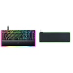 Razer BlackWidow V4 Pro (Green Switch) - UK Layout + Goliathus Extended Chroma