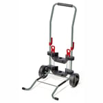 Einhell 4173772, Manuelt Trillebår, 2 Hjul, Solide Hjul, Sort, Rød, 75 L, 50 Kg