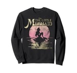 Disney The Little Mermaid Sunset Silhouette Title Logo Sweatshirt