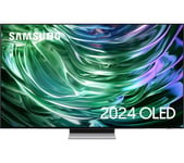 77" SAMSUNG QE77S93DAEXXU  Smart 4K Ultra HD HDR OLED TV with Bixby & Amazon Alexa, Silver/Grey