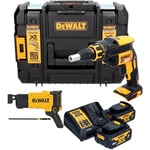 Dcf 620 M2T Visseuse pour cloisons sèches 18 v 30 Nm Brushless + 2x batterie 4,0 Ah + chargeur + tstak - Dewalt