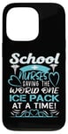 Coque pour iPhone 13 Pro School Nurses Saving The World One Ice Pack At A Time