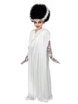 Smiffys Universal Monsters Bride of Frankenstein Costume, Childrens Dress, Bandages & Gloves, Official License Costume with Long Neck Drape & Bandage Gloves perfect for Halloween and Themed Parties