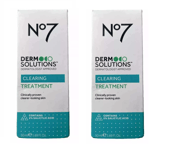 No7 Derm Solutions Clearing Treatment  - 2 x 50ml (100ml)