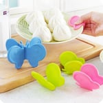 2PCS Anti Scalding Hot Plate Clip Butterfly Shape Cooking Baking Tool