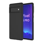 Case For Google Pixel 6 Pro Case PROTech Rugged Drop Tested Back Cover Black