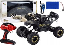 Leantoys Off-Road Fjernkontrollert Fjernstyrt Bil 1:12 Sort 4X4 2,4Ghz