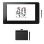 Wacom Cintiq Pro 24 Pen Display + FREE Wacom Intuos Medium BT Pen Tablet, Pistachio: 40 Years Anniversary Bundle