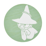 Muurla Mummi glassunderlag o10 cm Snufkin