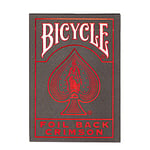 Bicycle Jeu de Cartes Ultimates - Metalluxe Red - Rouge - Magie/Carte Magie