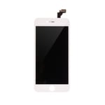 iPhone 6 Plus Skærm LCD Display Glas - Livstidsgaranti - Hvid