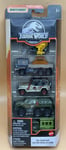 Matchbox Jurassic World Total Tracker Team Pack 2020 5 Pack Model Metal Vehicle