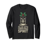 Filled With Christmas Spirit Festive Cheer Long Sleeve T-Shirt