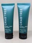 2x Crabtree & Evelyn REFRESH + RENEW FACE FOAM (2 x 15ml Size) Brand New