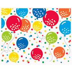 Unique 62994 Multicolor Photobooth 1 Pc Party Photo Booth Backdrop-1.5 m x 1.2 m-Balloon Cheer Design, Multicolour