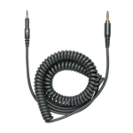 Audio Technica 387301610 - ATH-40X / M50X Coiled Cable  (Pair) (Black)