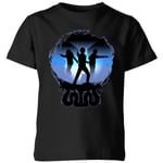 T-Shirt Enfant Silhouette de Bataille - Harry Potter - Noir - 11-12 ans